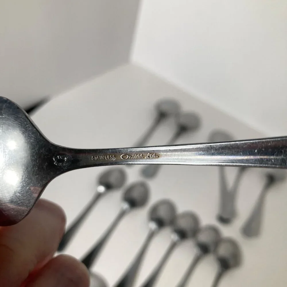 14 Piece 1881 Rogers‎ Oneida Ltd Flatware 6 Tbs 6tsp jam spoon butterknife